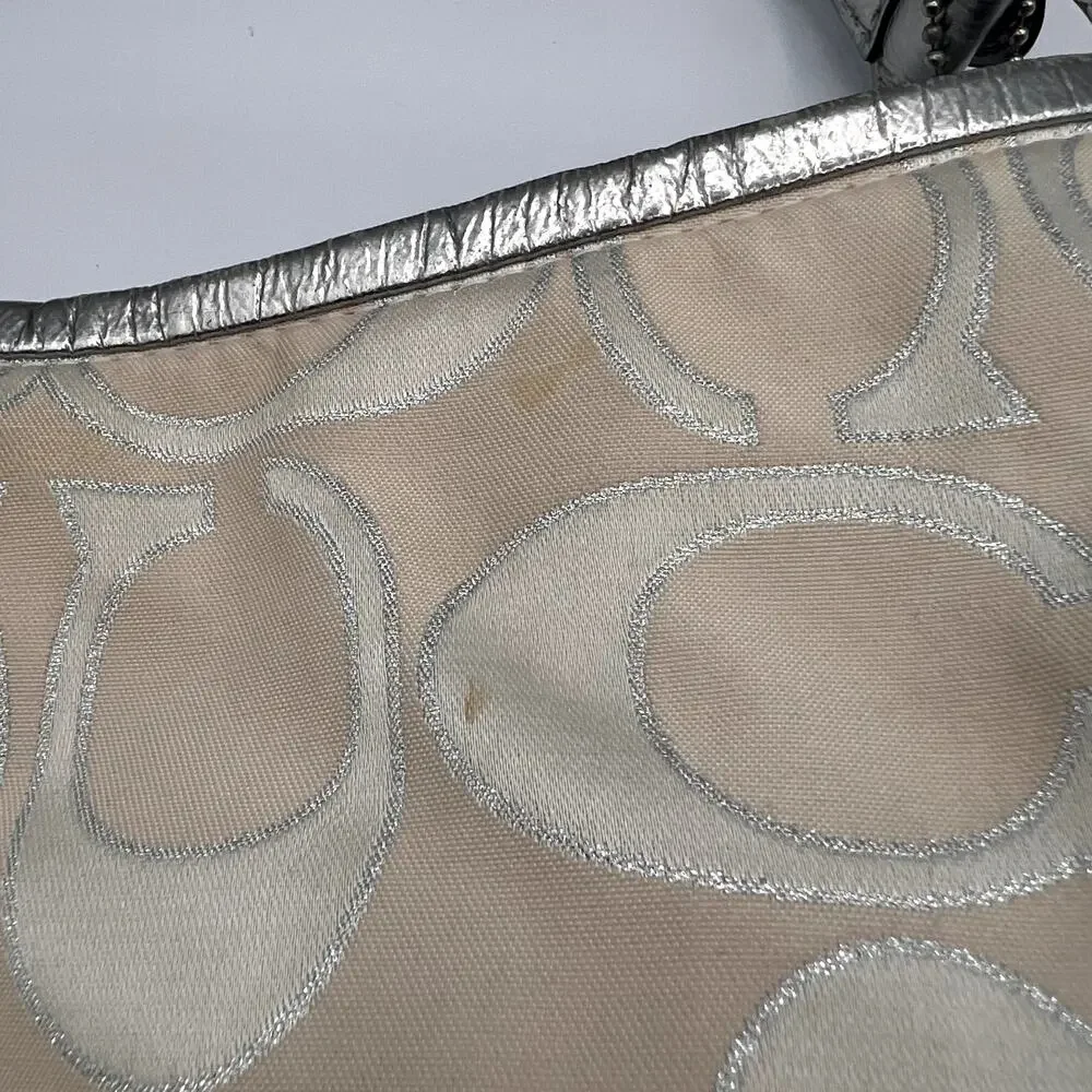 COACH Y2K Signature Jacquard Hobo Shoulder Bag